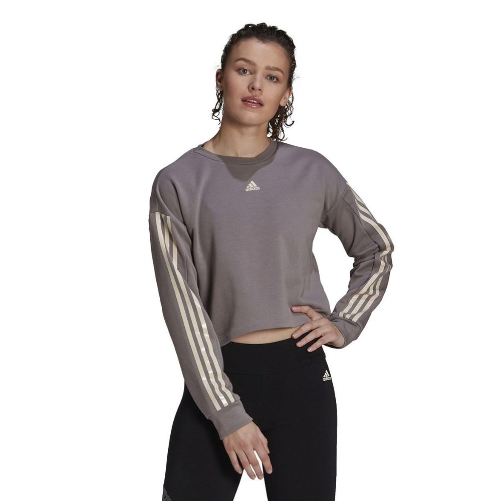 Women's adidas x Zoe Saldana Collection Crop Sweatshirt XL NWT